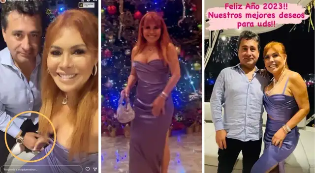 Magaly Medina se luce feliz al lado de su esposo Alfredo Zambrano en EE.UU.