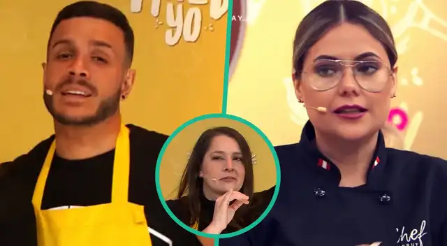 A Mario Irivarren no le gustó que la chef Muriel Mongrut rajara del aspecto del platillo que preparó Yiddá Eslava.