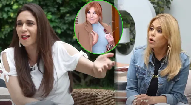 Verónica Linares tildó de 'gran personaje' a Magaly Medina y Gisela Valcárcel se ofende. Verónica Linares tildó de 'gran personaje' a Magaly Medina y Gisela Valcárcel se ofende.