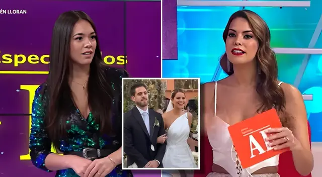 En Más Espectáculos, Jazmín Pinedo confesó que no pudo ir a ninguna ceremonia a la que la invitaron y tomó unos momentos para dirigirse a Valeria Piazza.