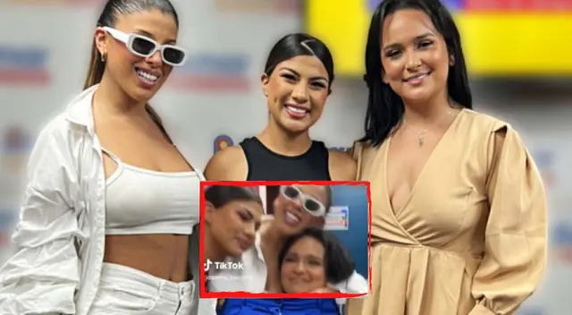 Yahaira Plasencia, Brunella Torpoco y Daniela Darcourt se lucieron juntos  en radio.