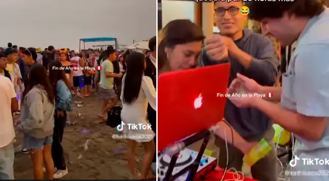 Los usuarios recibieron el Año Nuevo en la playa. Los usuarios recibieron el Año Nuevo en la playa.
