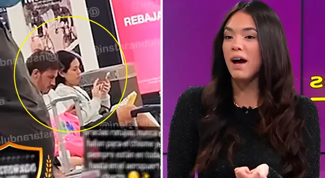 Jazmín Pinedo fue captada junto a su nuevo galán.