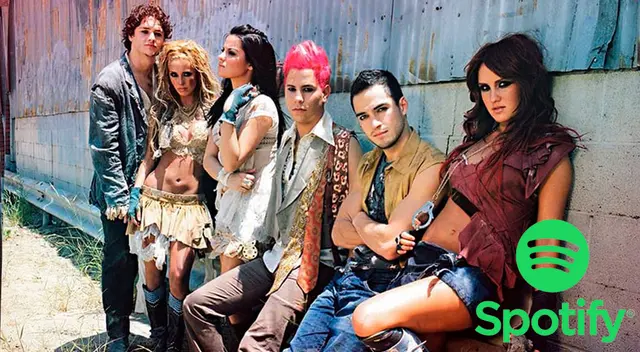 ¿Cuáles son las canciones más escuchadas de RBD en Spotify?