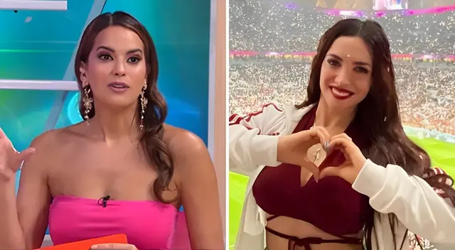 Valeria Piazza le dio su apoyo a Rosángela Espinoza.