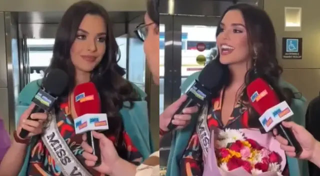 Miss Venezuela tuvo extraordinaria despedida en el Aeropuerto Internacional de Miami antes del Miss Universo 2022.