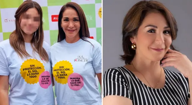 Danuska Zapata orgullosa de su hija.