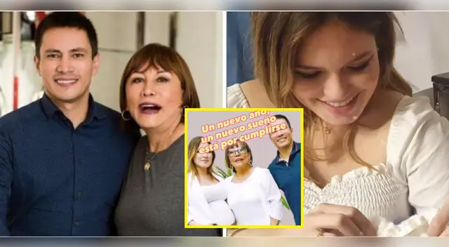 Mamá de Renzo Costa emocionada porque será abuela.