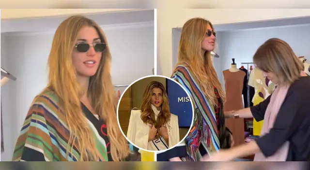 Alessia Rovegno en el Miss Universo.