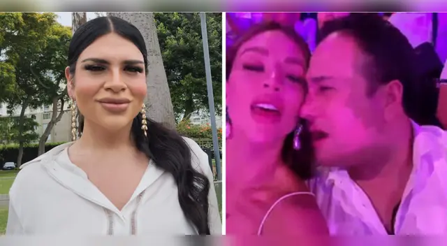 Ángela Curich feliz por Sheyla Rojas. Ángela Curich feliz por Sheyla Rojas.