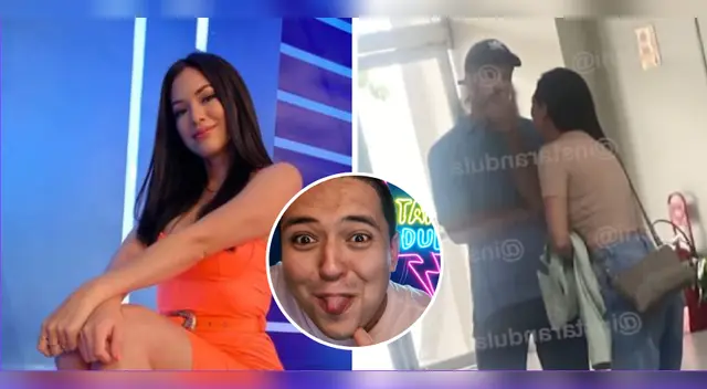 Jazmín Pinedo y quien sería su nuevo galán.