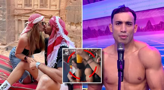 Said Palao y Alejandra Baigorria viven luna de miel en medio oriente pese al qué dirán. Said Palao y Alejandra Baigorria viven luna de miel en medio oriente pese al qué dirán.