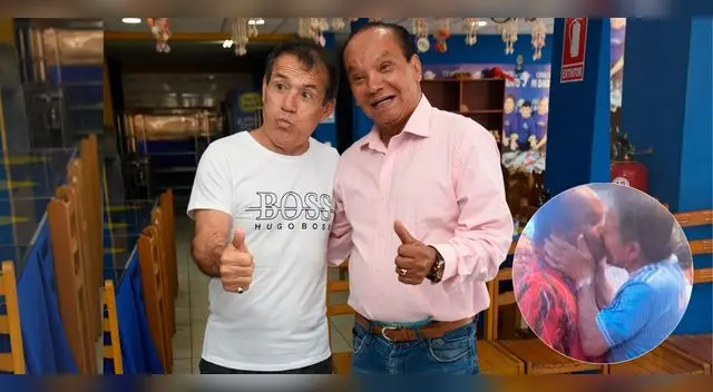 "Chato" Barraza y Melcochita protagonizaron una escena diferente.