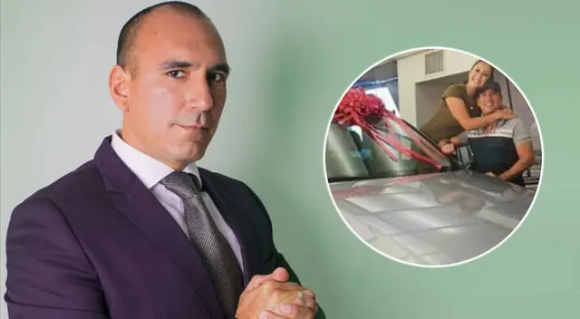 Rafael Fernández aseguró que Karla Tarazona chocó la camioneta. Rafael Fernández aseguró que Karla Tarazona chocó la camioneta.