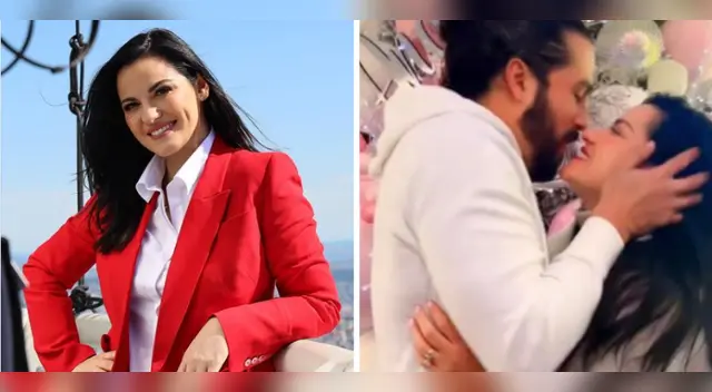 Maité Perroni está embarazada.