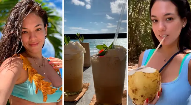 Jazmín Pinedo revela detalles de último viaje.