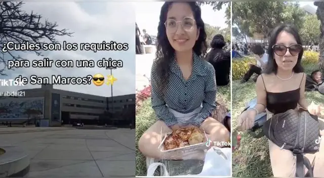 ¿Qué dijeron las jóvenes estudiantes de San Marcos?