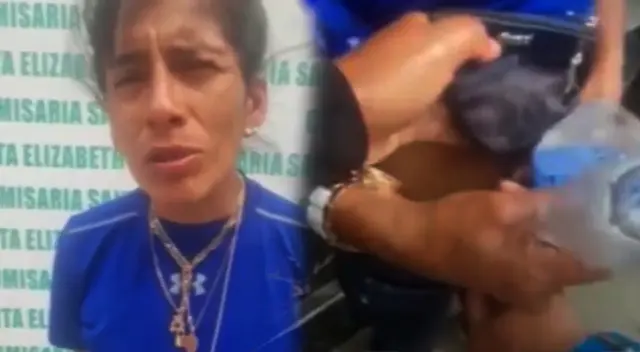 Ladrona de carteras se molesta al ser detenida por la PNP en SJL. Ladrona de carteras se molesta al ser detenida por la PNP en SJL.