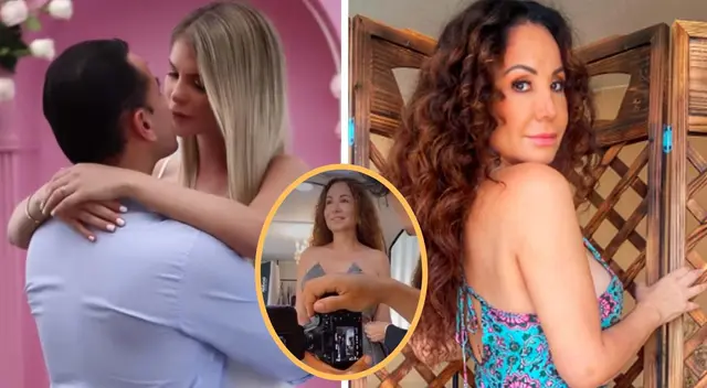 Janet Barboza muestra su elegante vestido para la boda de Brunella Horna y Richard Acuña. Janet Barboza muestra su elegante vestido para la boda de Brunella Horna y Richard Acuña.