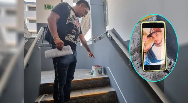 Hijo del cambista atacado y en el celular el presunto delincuente