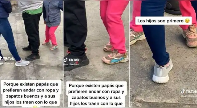 Los padres de familia fueron vistos con su hija en una situación que generó controversia en TikTok.