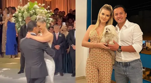 La conductora de "América Hoy" y el hijo de César Acuña, iniciaron su relación en el año 2017.