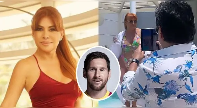 Magaly Medina baila al ritmo de una cumbia Argentina y copia los pasos de Antonella Roccuzzo. Magaly Medina baila al ritmo de una cumbia Argentina y copia los pasos de Antonella Roccuzzo.