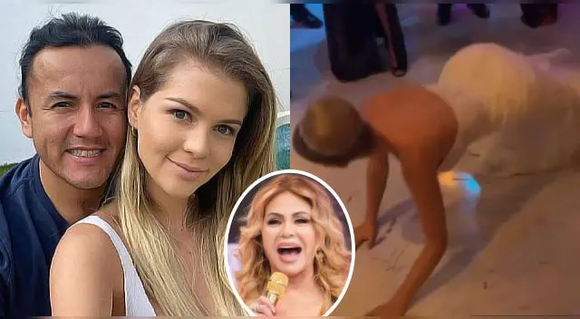 Tras ver a Brunella Horna bailar, 'Giselo' la opacó haciendo el paso de Anitta.