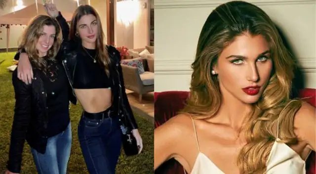 Alessia Rovegno, su madre Bárbara Cayo en Instagram, se mostró ...