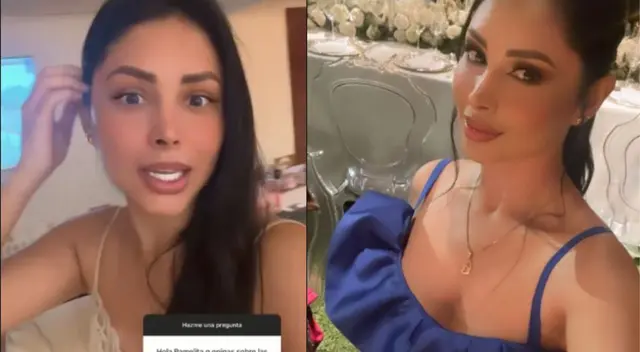 Pamela Franco causa polémica por su look en boda de Brunella Horna Pamela Franco causa polémica por su look en boda de Brunella Horna