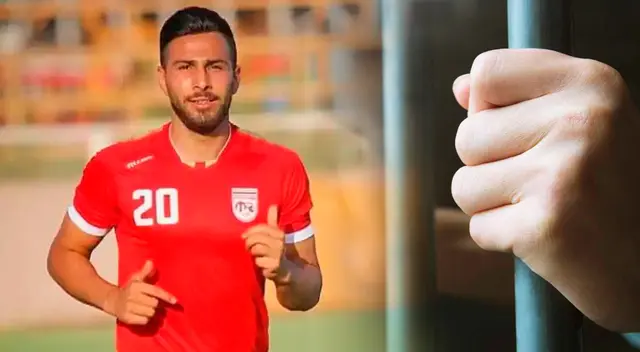 El jugador iraní tiene una condena de más de 20 años de cárcel.
