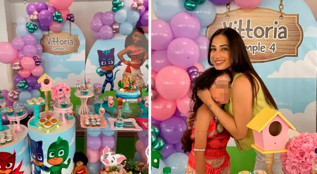 Valery Revello festejó el cumpleaños de su hija.