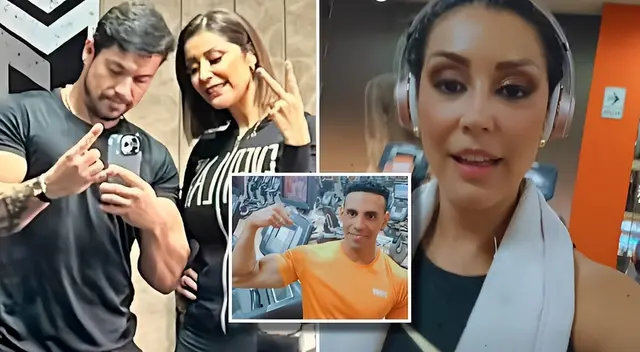 Karla Tarazona se lució en el gimnasio y su fiel trainer no estaba por ningún lado.