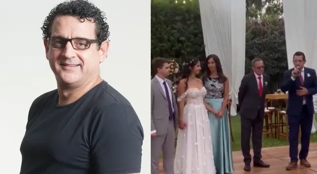 Sergio Galliani estuvo muy emocionado de estar en la boda de su hija. Sergio Galliani estuvo muy emocionado de estar en la boda de su hija.