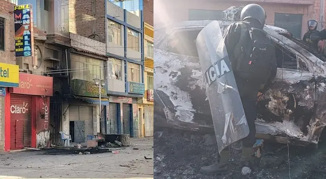 Conoce cómo quedó Juliaca tras las violentas protestas. Conoce cómo quedó Juliaca tras las violentas protestas.