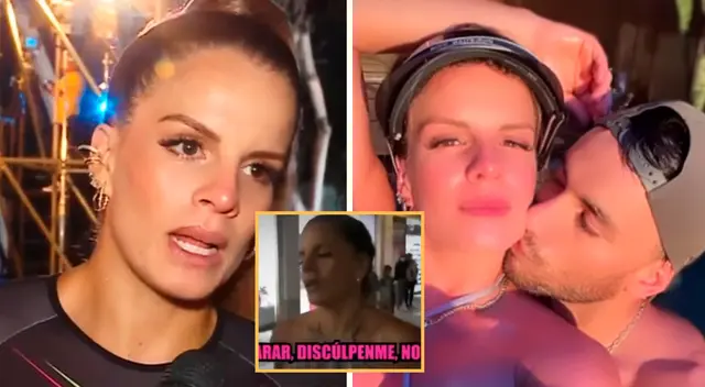 Alejandra Baigorria: Así reaccionó ante cuestionamiento por el ampay de Said Palao. Alejandra Baigorria: Así reaccionó ante cuestionamiento por el ampay de Said Palao.