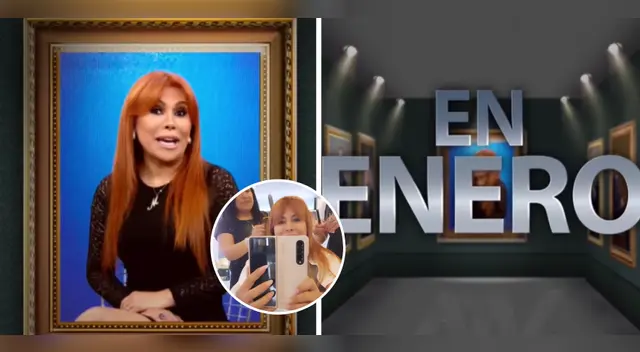 Magaly Medina regresa en enero a la TV. Magaly Medina regresa en enero a la TV.