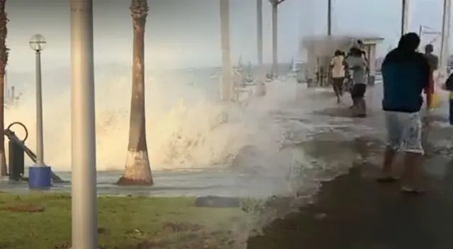 Oleajes anómalos afecta varios comercios en el Callao