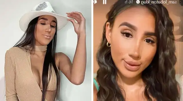 Samahara Lobatón sobre sus retoquitos. Samahara Lobatón sobre sus retoquitos.