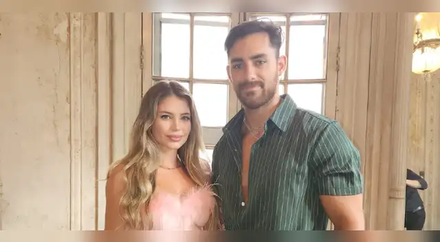 Flavia Laos y Austin Palao.