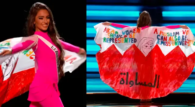 ¿Cuál fue el mensaje de Miss Bahrein en el Miss Universo 2022?