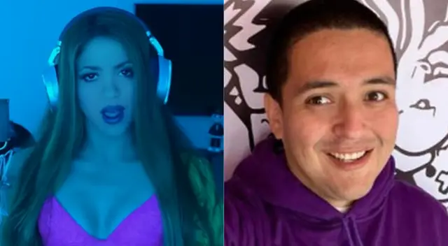 Samu y su reacción al escuchar la canción de Shakira con Bizarrap.