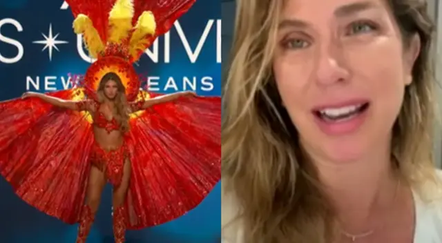 Bárbara Cayo revela qué pasó con el traje típico de Alessia Rovegno en el Miss Universo.