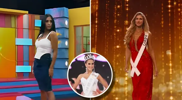 Le recordaron a Melissa Paredes su pasado como reina de belleza.