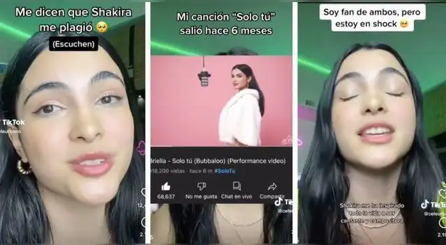 La joven expuso la singular similitud entre su canción y el tema de Shakira con Bizarrap.