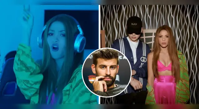 Shakira feliz con su canción con Bizarrap.