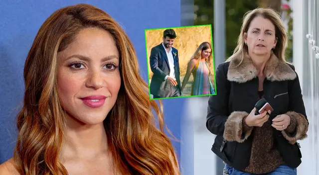 Shakira recibe el respaldo de su exsuegra, Monsterrat Bernabeu, la madre del exjugador, Gerard Piqué. Shakira recibe el respaldo de su exsuegra, Monsterrat Bernabeu, la madre del exjugador, Gerard Piqué.