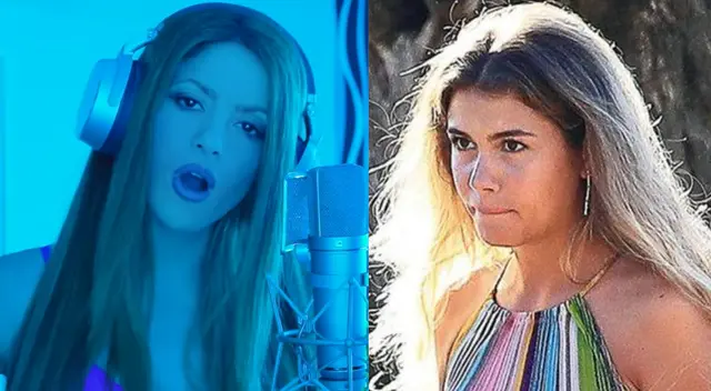 Clara Chía llegó a su puesto de trabajo son saber por qué Shakira la menciona en su canción.