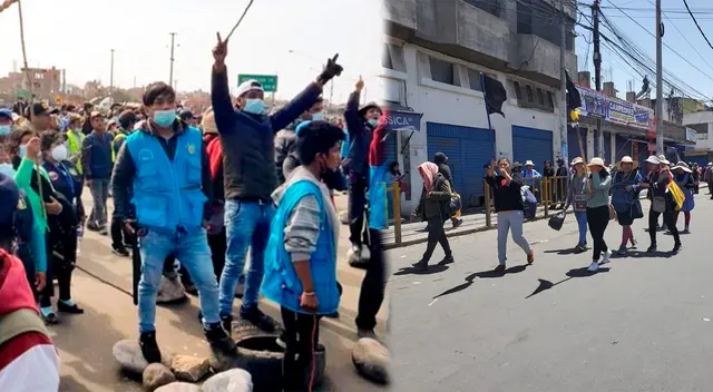 Manifestantes obligan a negociantes a cerrar sus puestos y los amenazan constantemente. Manifestantes obligan a negociantes a cerrar sus puestos y los amenazan constantemente.
