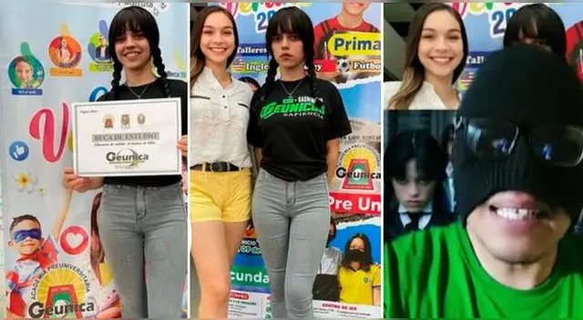 La joven sorprendió con su papel de Merlina y se hizo tendencia en TikTok 'ganándose' a todos.